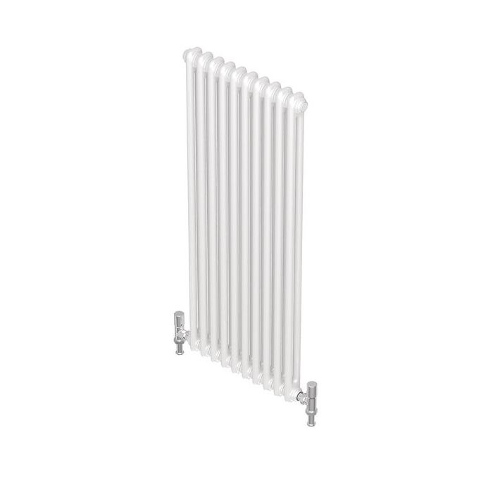 Purmo 2 column vertical radiator 2000 x 598mm White 
