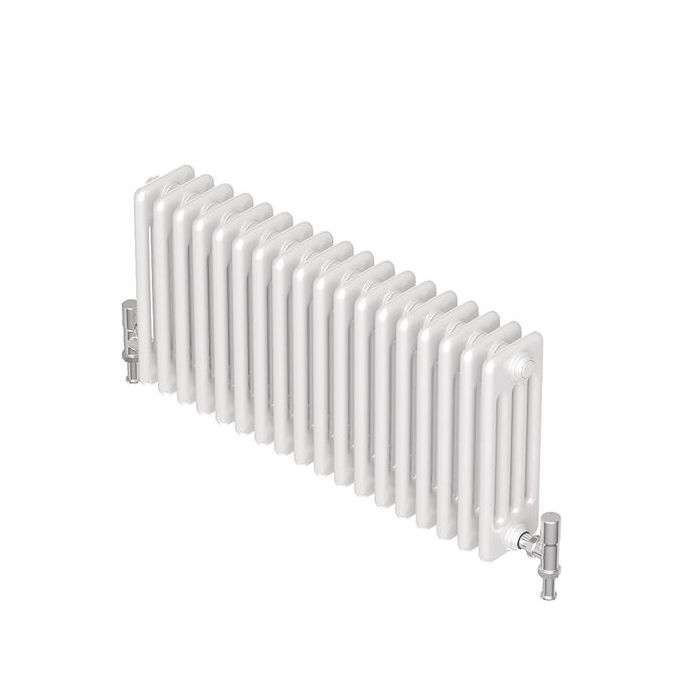 Purmo 4 column horizontal radiator 600 x 828mm White 