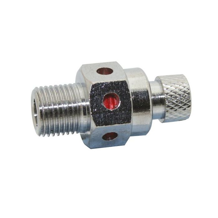 Midland Brass air eliminator 1/8 Chrome 