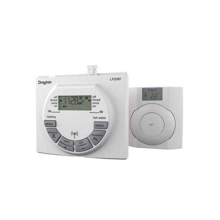 Invensys Drayton LP20RF dual channel programmer and digistat 