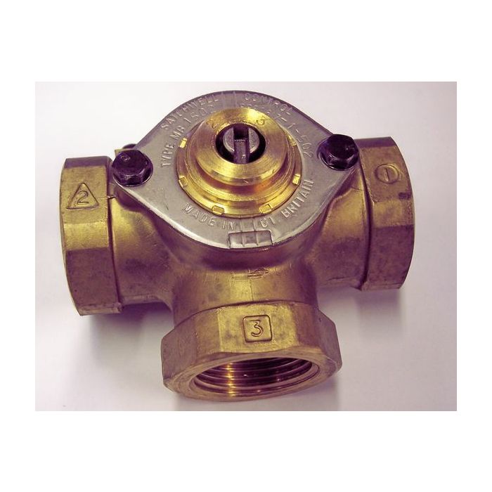Satchwell Schneider Electric MB1602 3 port low pressure hot water valve 1.1/2 cv=20 