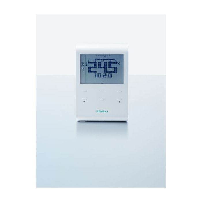 Siemens 7 day battery powered programmable room thermostat 