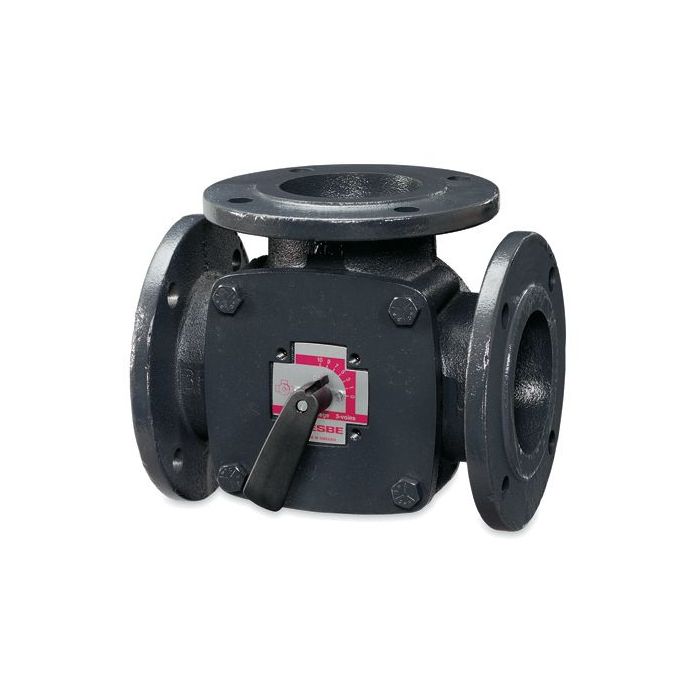 Essco Esbe 11101000 3port flanged iron valve 80mm kv150 