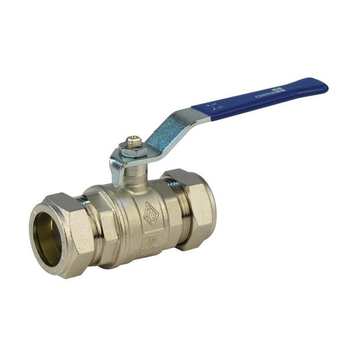 Center Center Brand lever ball valve WRAS 22mm Brass 