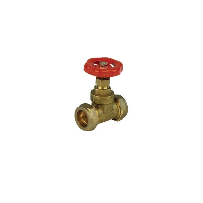 Center Center Brand copper x copper compression wheel head gate valve 22mm Brass 
