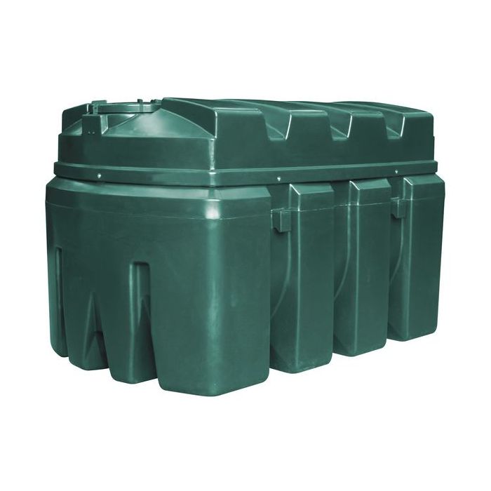 Kingspan Titan/Ecosafe bottom outlet plastic oil tank 2500ltr 