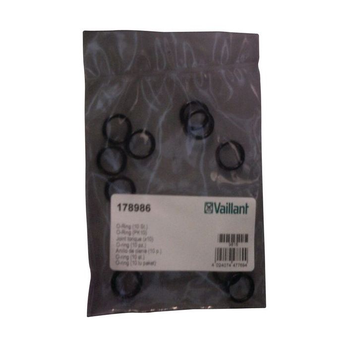 Vaillant 178986 o-rings (Pack of 10) 