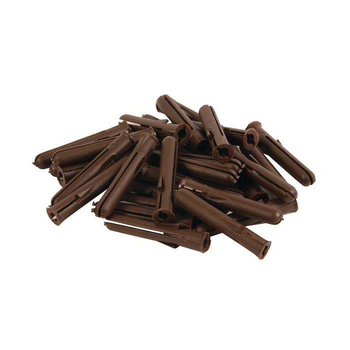 Talon uncarded pack of plugs Brown 