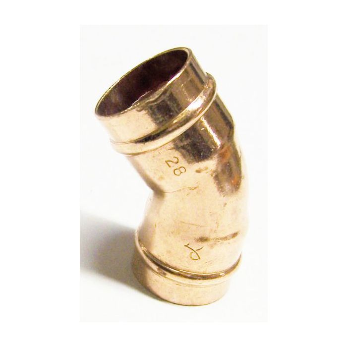 Yorkshire YP21 elbow 45 deg 28 mm