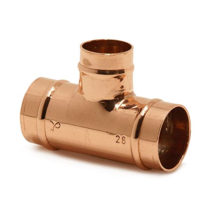 Pegler Yorkshire YP25 reduced branch tee 35 x 35 x 28mm 