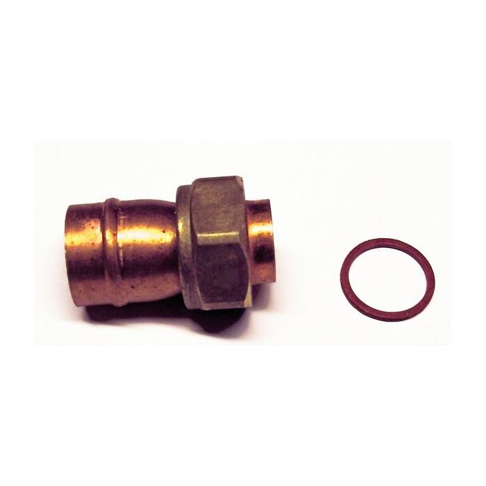 Pegler Yorkshire YP62 straight tap connector 22mm x 3/4 