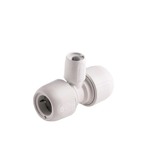 Wavin Hep2O HD14 branch end reduced tee 22 x 10 x 10mm 