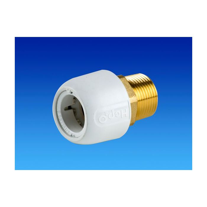 Wavin Hep2O HX29 male iron straight connector 22mm x 3/4 