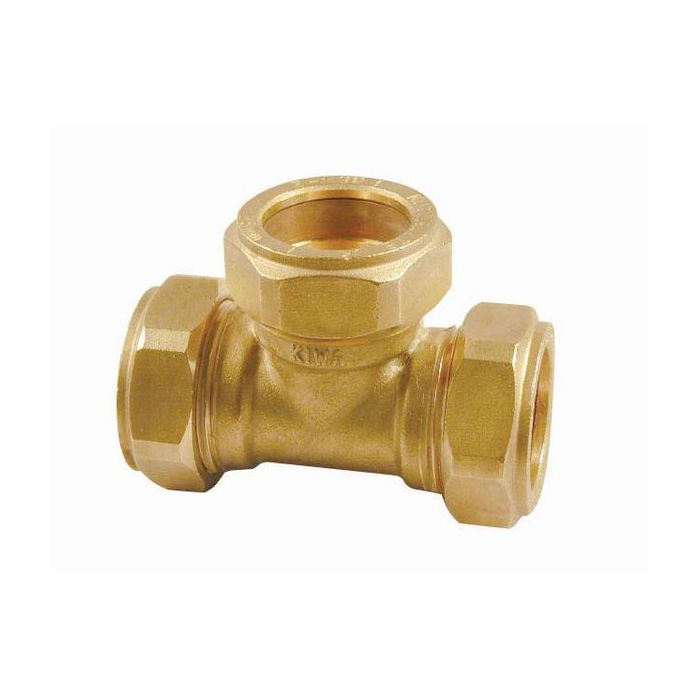 Pegler Yorkshire Kuterlite K618 equal tee 22mm 