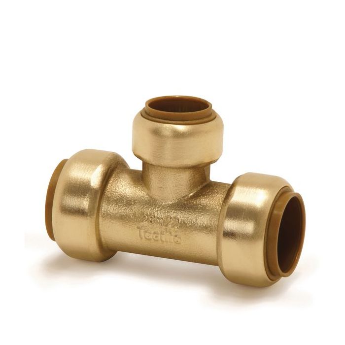 Pegler Yorkshire Tectite Classic T25 reduced branch tee 22 x 22 x 15mm 