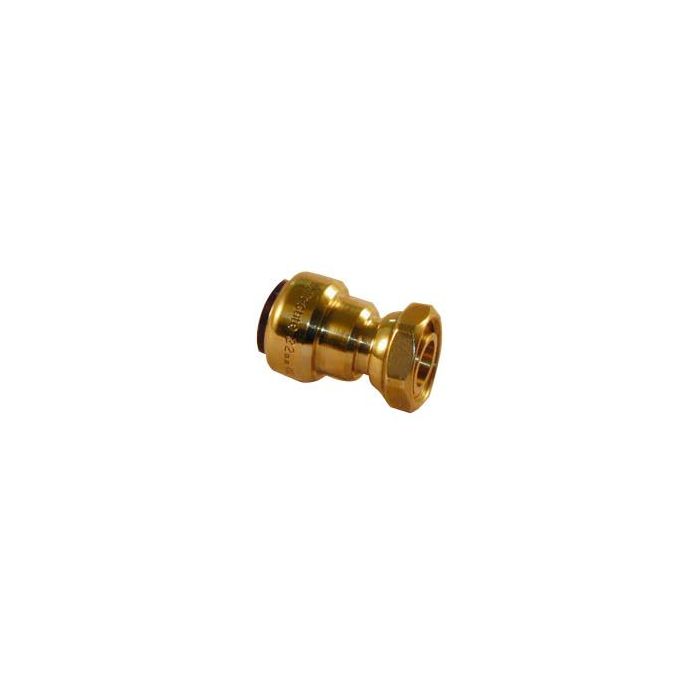 Pegler Yorkshire Tectite Pro TX62 straight tap connector 15mm x 1/2 