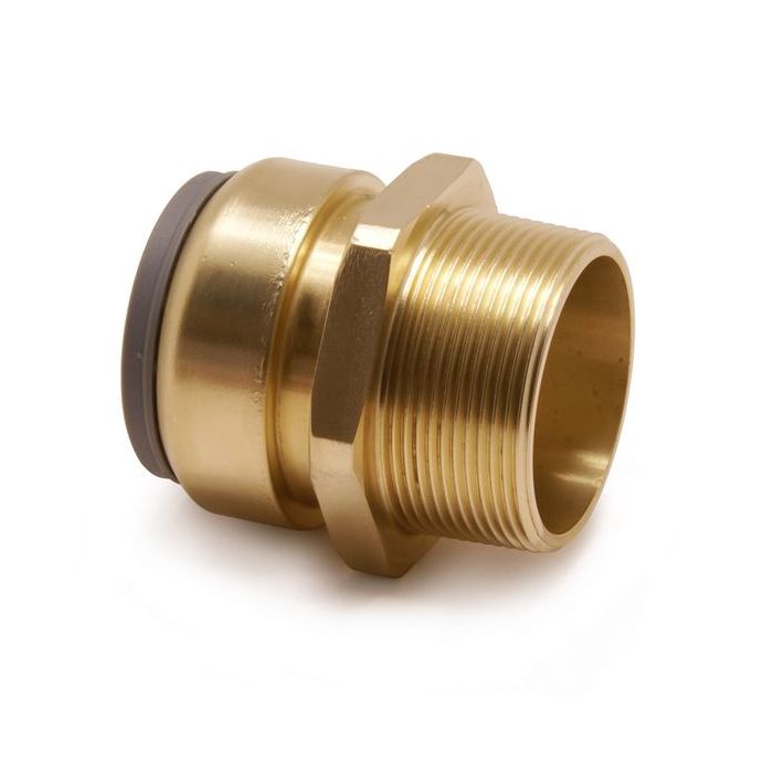 Pegler Yorkshire Tectite Sprint TT3 male iron straight connector 54mm x 2 