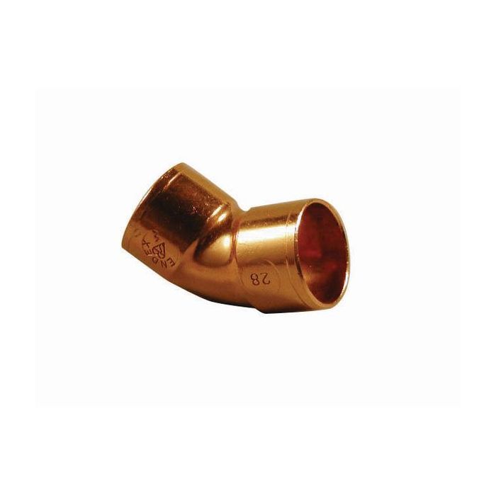 Pegler Yorkshire Endex N21 45deg obtuse elbow 54mm 