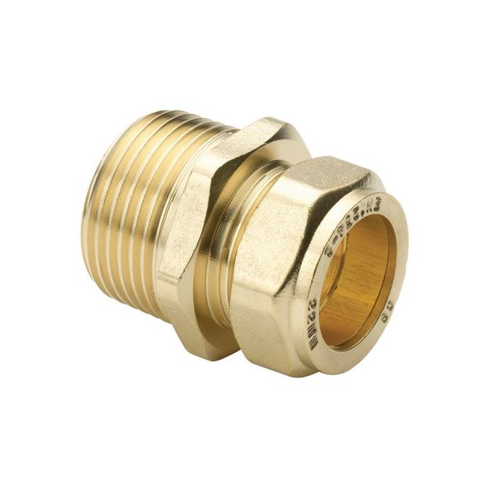 Center Center Brand compression male iron straight connector 54mm x 2 