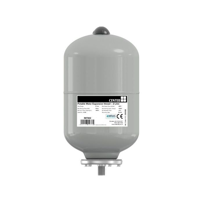 Wolseley Own Brand Center Center Brand potable expansion vessel 2 Litre 