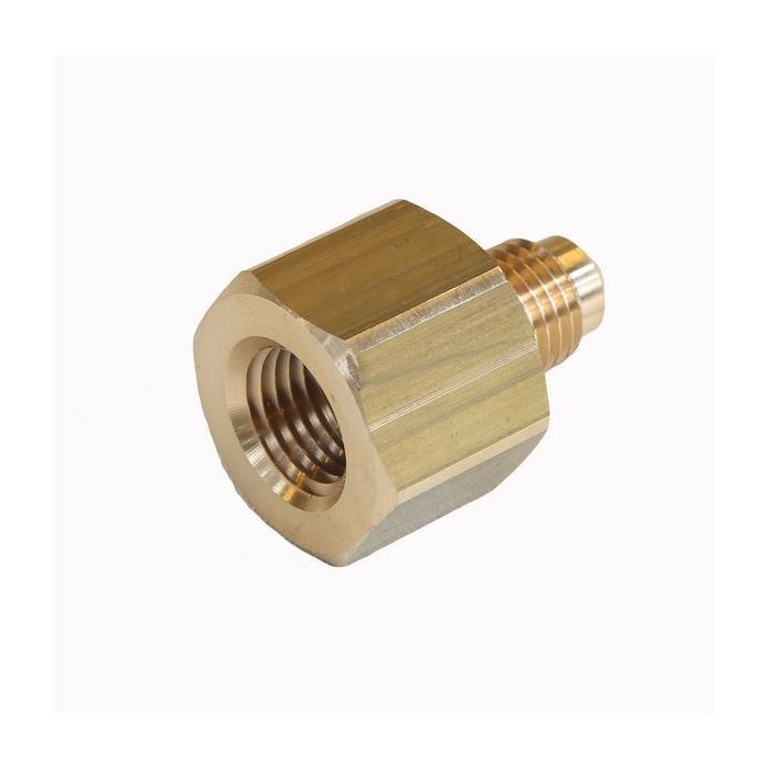 Refcom U3-4B connector male flared x national pipe thread fuel 1/4 x 1/4 
