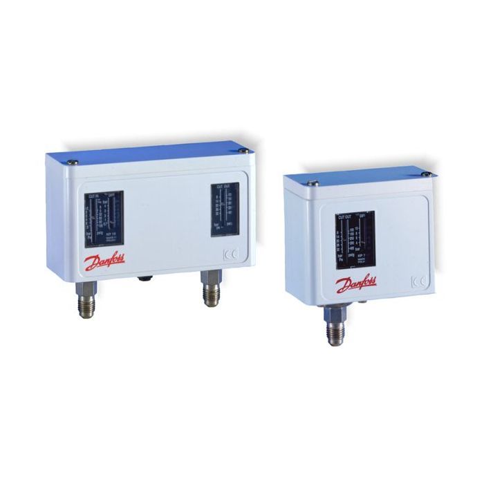 Danfoss KP1 low pressure auto reset switch -0.2/7.5bar 