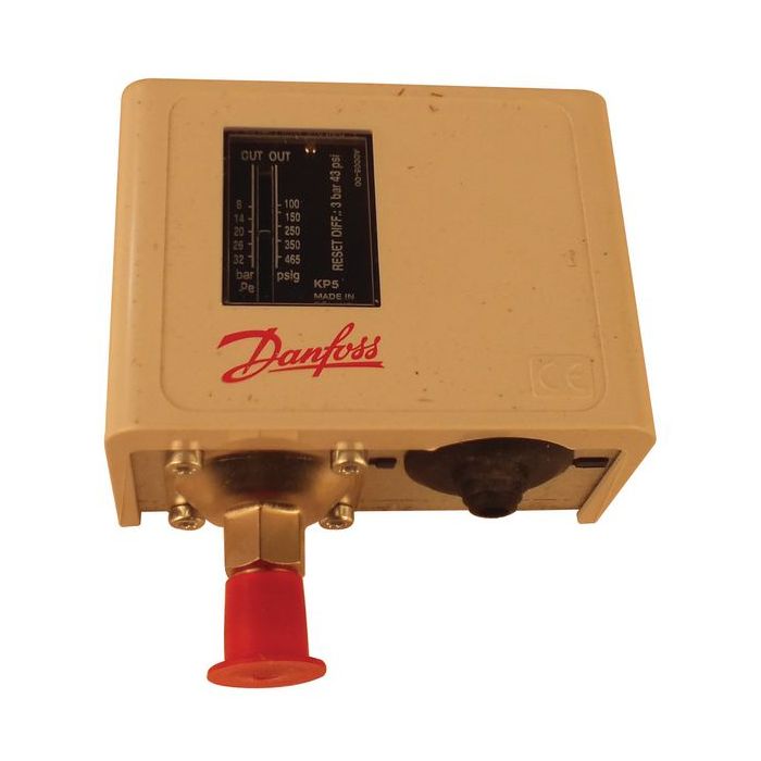 Danfoss KP5 high pressure automatic reset switch 8.0/32bar 