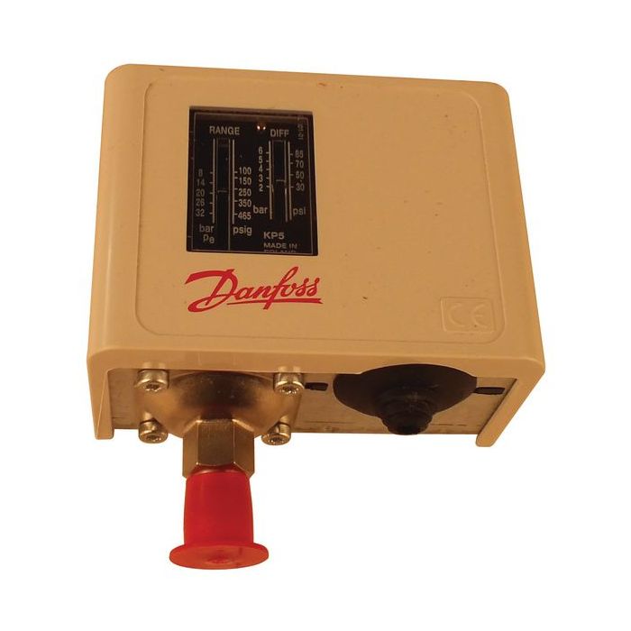 Danfoss KP5 high pressure manual reset switch 8.0/32bar 
