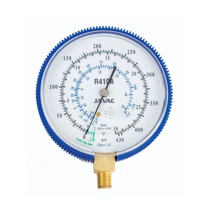 Javac low pressure gauge R410A 80mm 