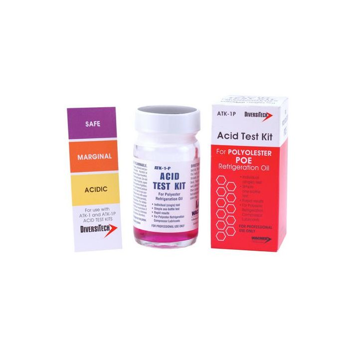 Pump House acid test kit for POE oil 