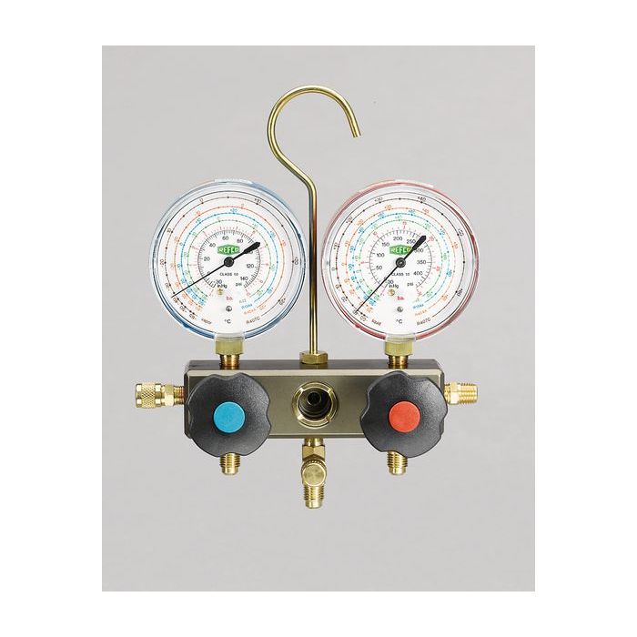 Javac Refco SM2-8-DS-MULTI 2-valve manifold kit 