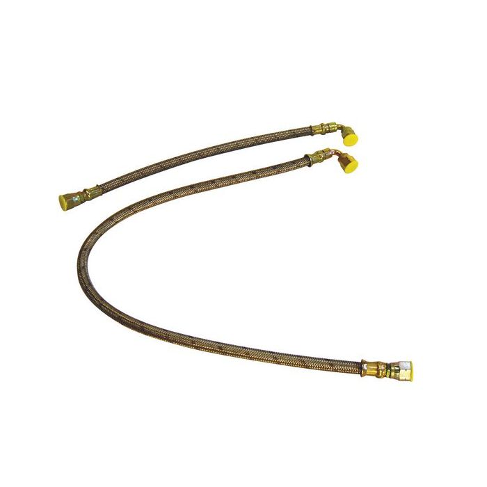 Javac PTFE braided hose 48 Stainless Steel 