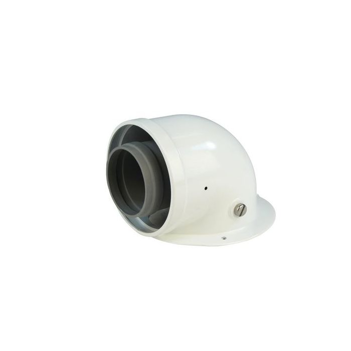 Baxi 5000277 painted flue elbow 
