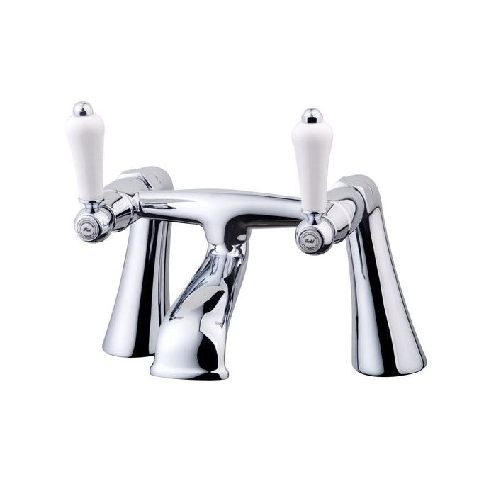 Nabis Barford lever two tap hole bath filler tap Chrome 