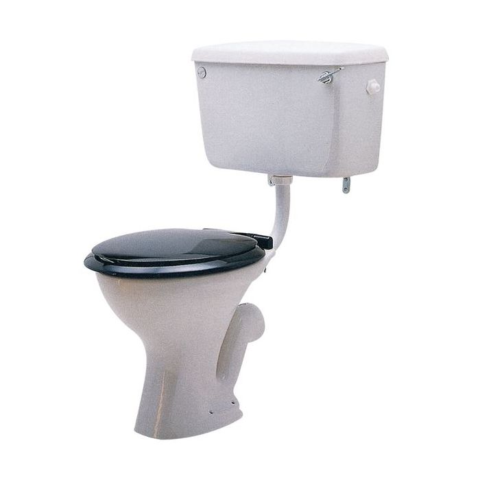 Geberit Twyford Classic low level wash down WC pan 'S' trap White