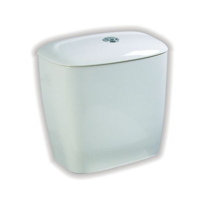 Wolseley Own Brand Centersuite 2012 push button cistern 6/3 Ltrs White