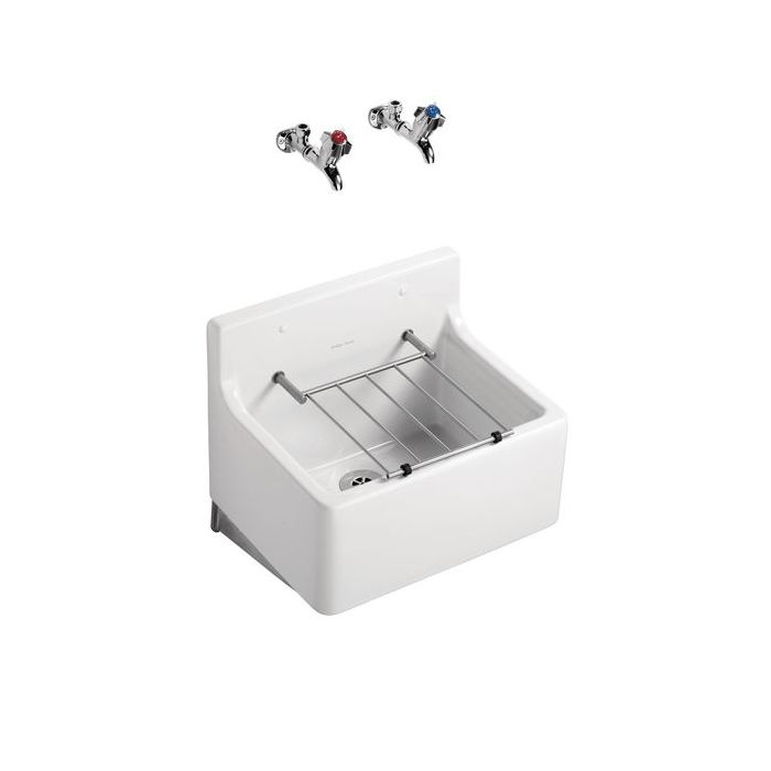 Armitage Shanks Birch S5920 510Mm Cleaners Sink Wh