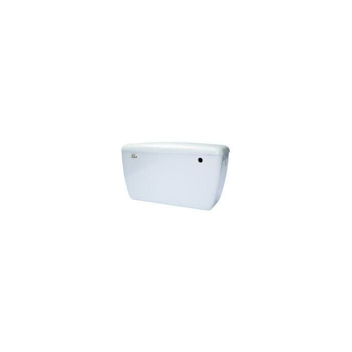 Thomas Dudley Tri-Shell side supply overflow high pressure/low pressure low level cistern White