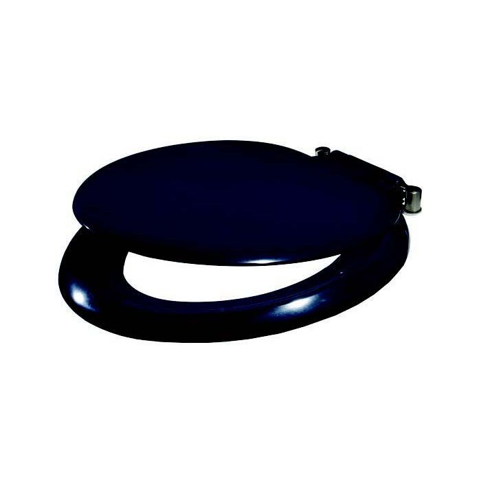 Wirquin Celmac Sonata SS012 seat and cover including stainless steel hinge Black