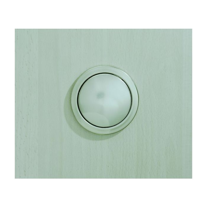 Thomas Dudley Vantage round button single flush White