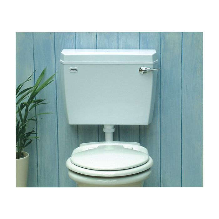 Thomas Dudley Acclaim low level side inlet side outlet cistern 6-9 Ltrs White