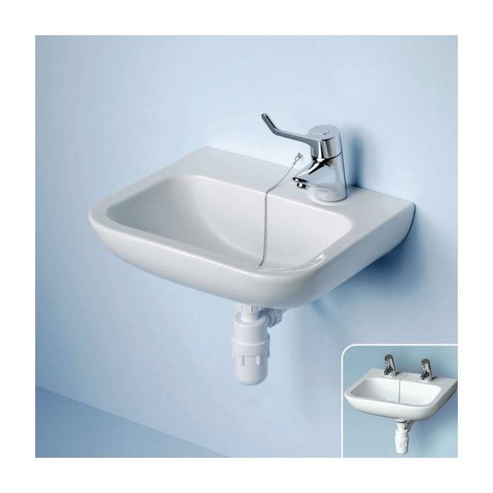 Armitage Shanks Portman 21 S2254 basin no overflow no chain 1 right-tap-hole 50 cm
