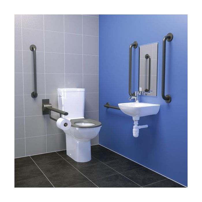 Ideal 1/S CONTOUR 21+ DOC M GREY RAILS C/C RH