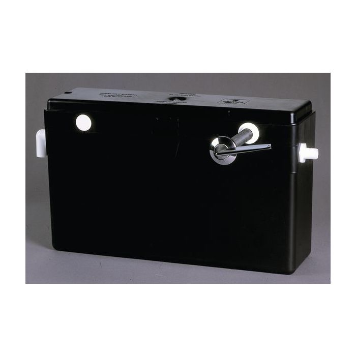 Macdee Hideaway CFH14 side inlet side outlet cistern plus number 1 lever Chrome Plated