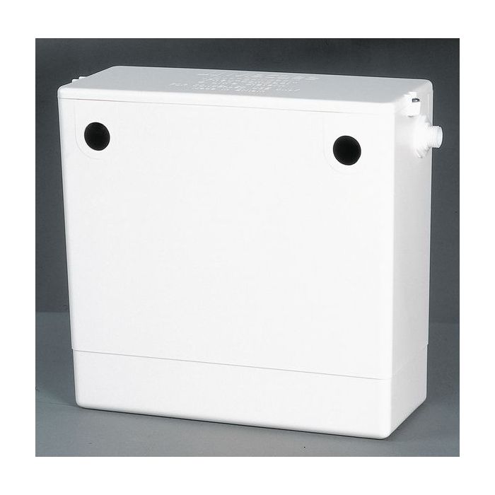 Celmac Pneu CPL41 compact side inlet internal overflow Black/Chrome Plated