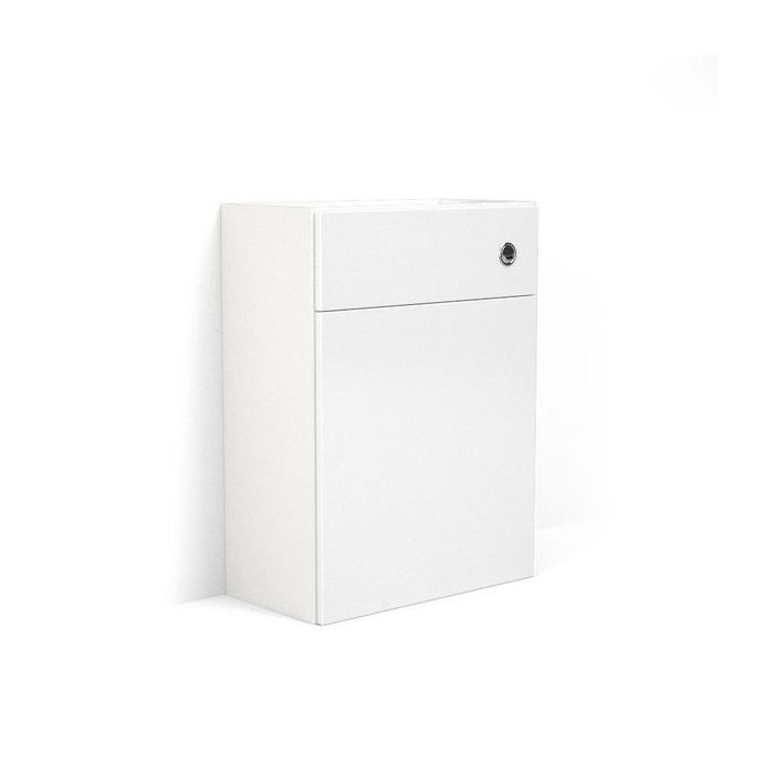 Wolseley Own Brand Nabis carcass for standard back-to-wall toilet unit 500mm White Gloss 