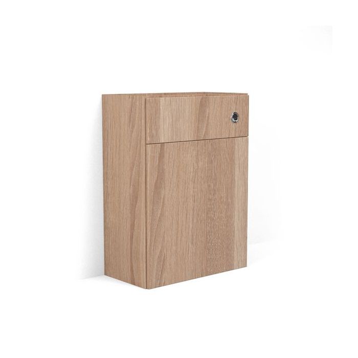 Nabis carcass for reduced back-to-wall toilet unit 600mm Natural Oak 