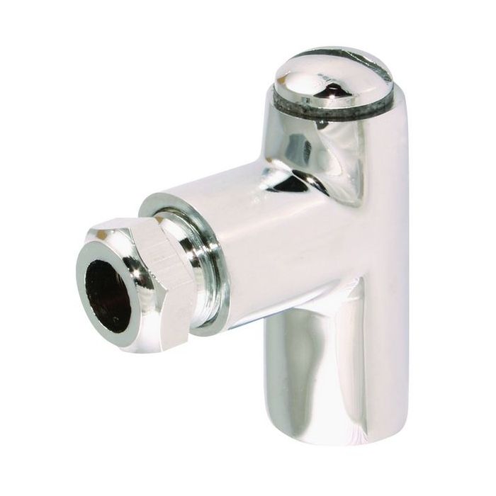 Tesla restrictor elbow 2 x 8mm Chrome 