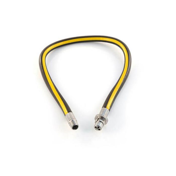 Salvus Bayonet EN14800 straight gas hose 1.25mtr 