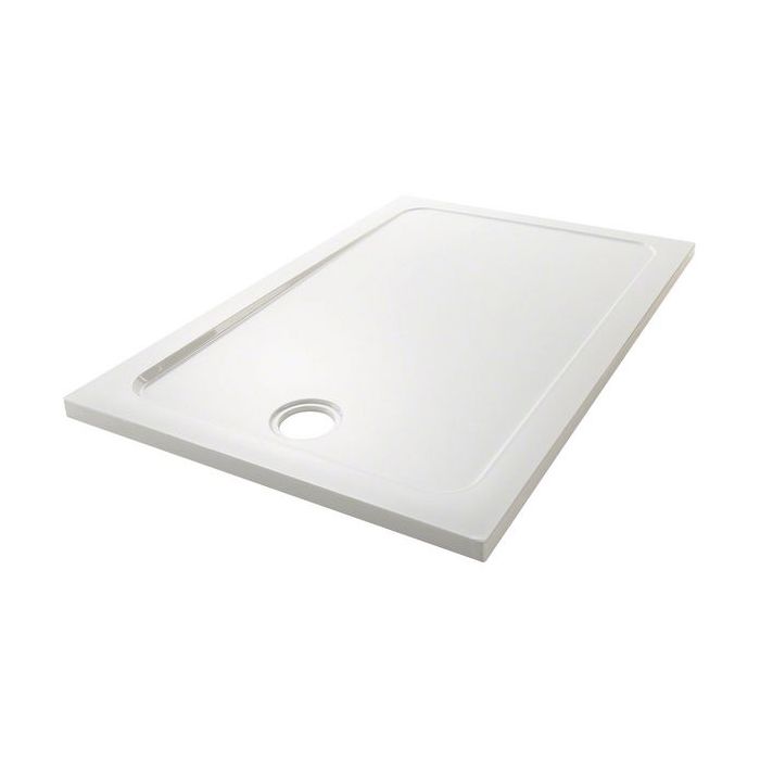 Mira Flight Safe low level shower tray with 4 upstand 1200mm x 900mm 